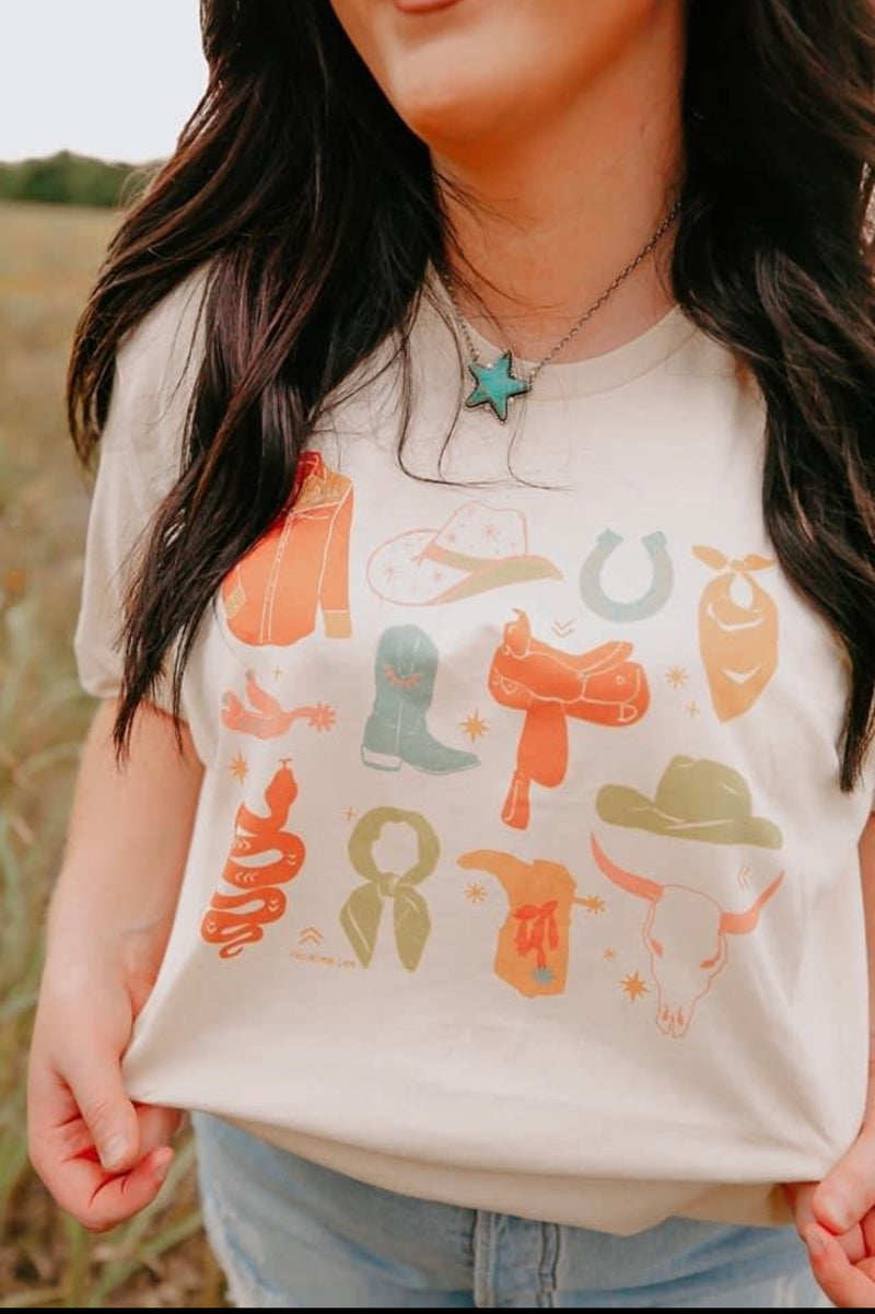 Rhinestone Cowgirl Tee