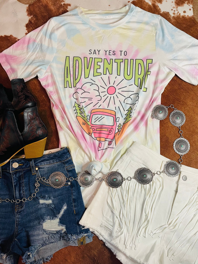 Say YES to Adventure Tee