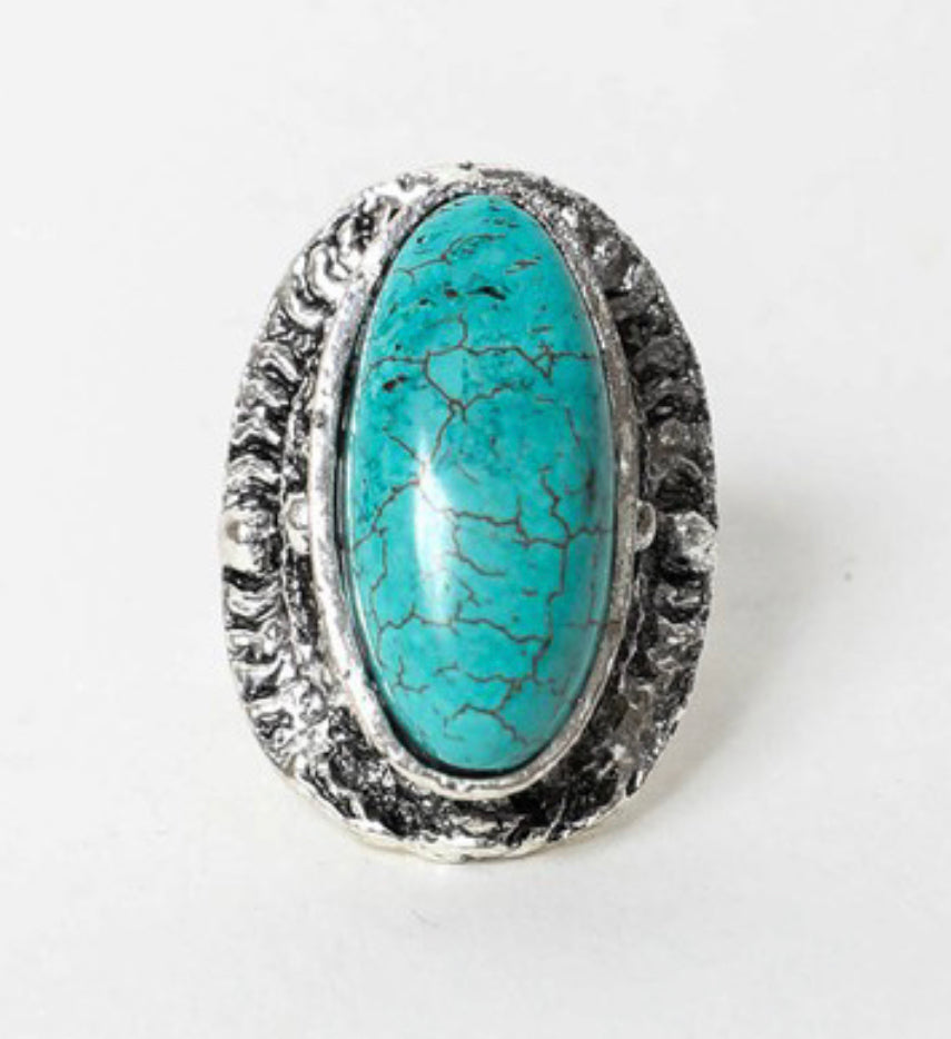 Islands in the Stream Turquoise Ring